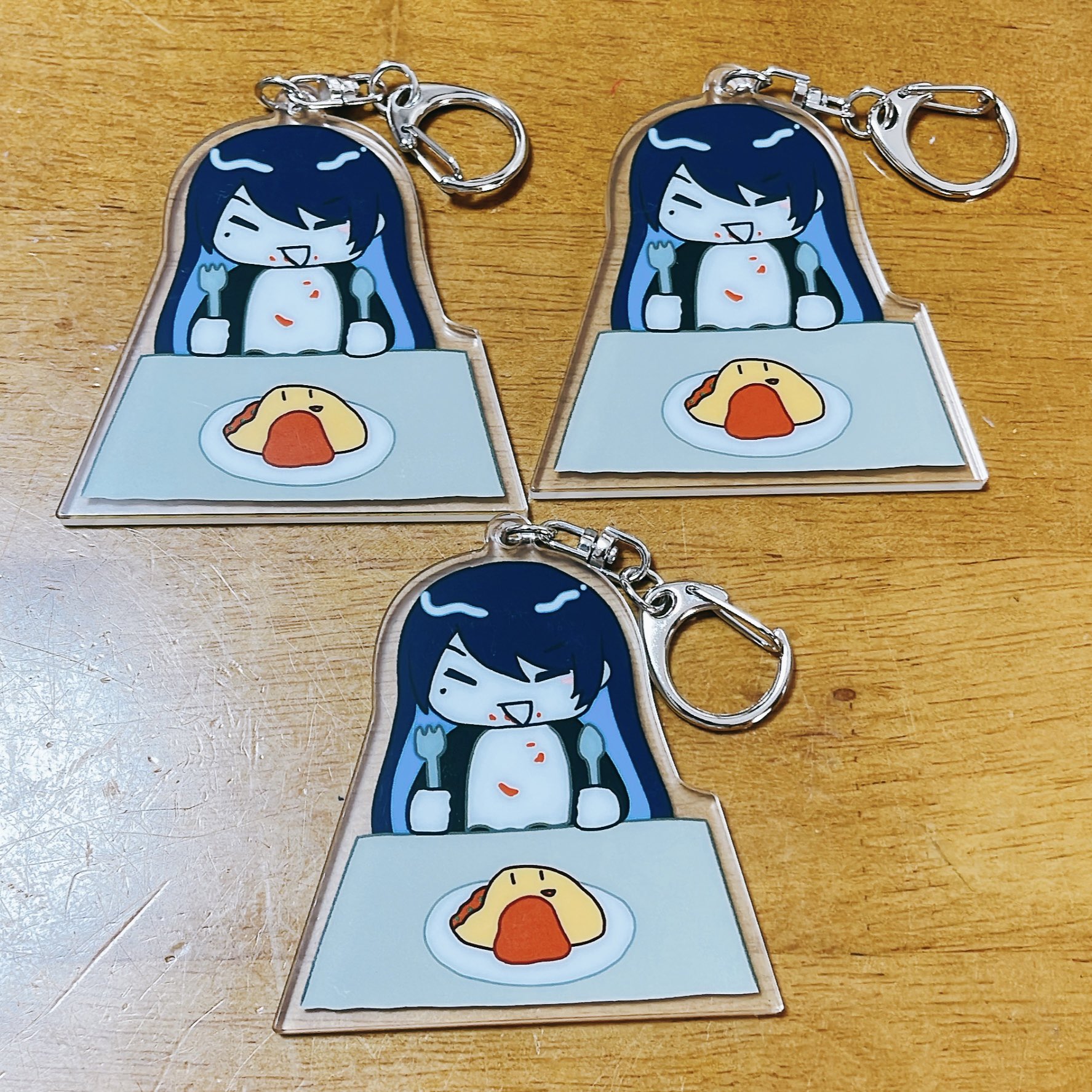 Ado hibana アクリルキーホルダー 2個ずつセット Ado Hibana つやりつやりアクリルキーホルダーズ 2種 ♢ - メルカリ