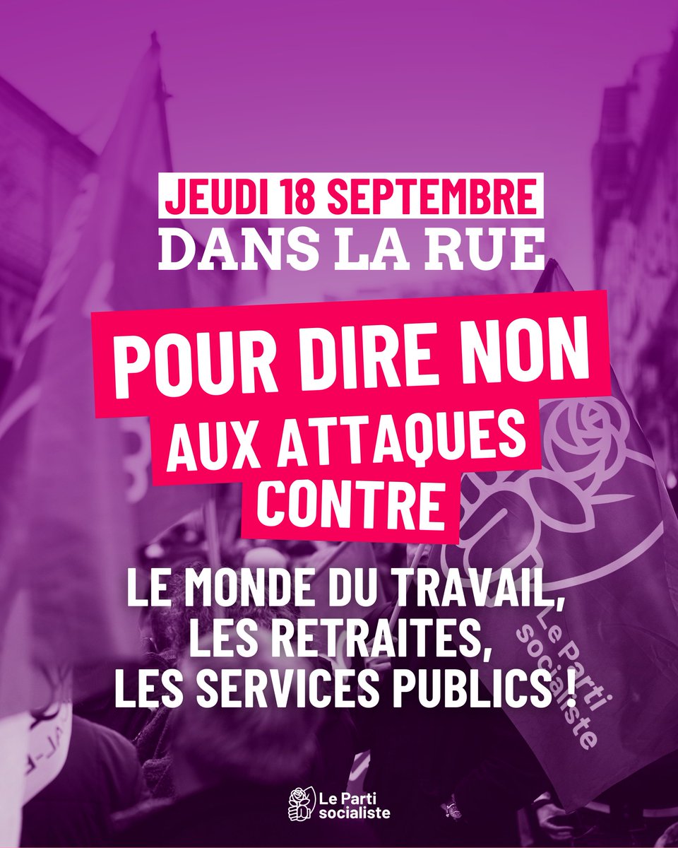 👉Ce jeudi #18septembre 🌹 Toutes et tous dans la rue ! A #Melun retrouvons-nous avec <a href="/GILLIERCline1/">GILLIER Céline</a> à partir de 9h30 place V. Abeille et F. de Tessan (pl. de la préfecture). #UneAutreVoieEstPossible #sm77