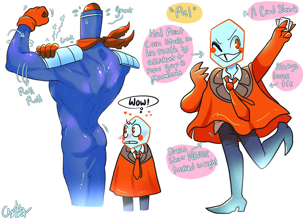 pippinです。 did some character studies and doodles #deltarune #pippin #zapper