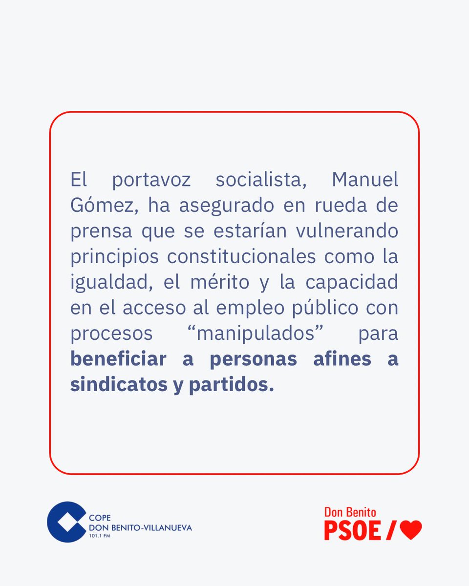 PSOE Don Benito tweet media