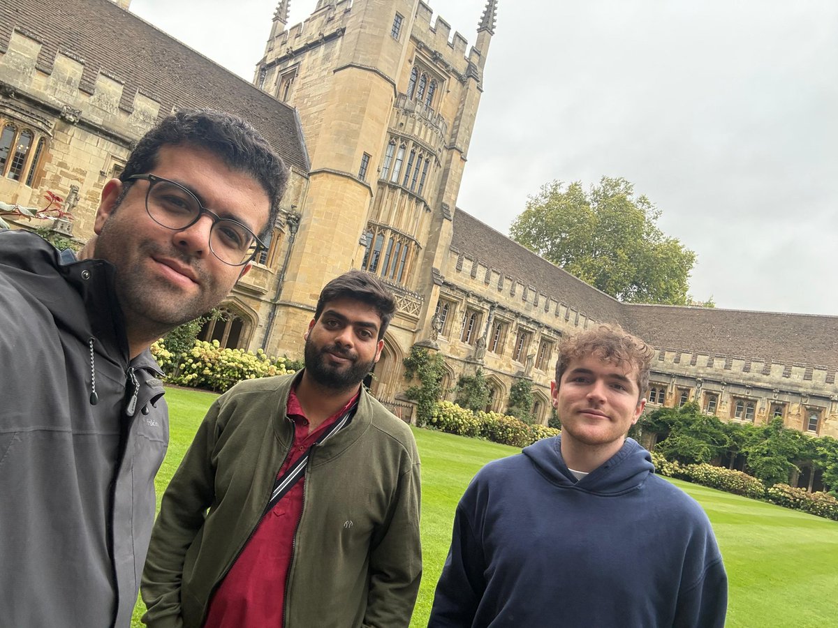 Honoured to give my second talk in the UK, this time at <a href="/UniofOxford/">University of Oxford</a> 🎓Grateful to <a href="/ProfSyK/">Syma Khalid</a> for this opportunity and enriching discussions. Thanks to <a href="/PhysicsofLifeUK/">Physics of Life</a> and <a href="/IITHyderabad/">IIT Hyderabad</a> for making my visit possible.Very grateful to my PI <a href="/joshiphy/">Himanshu Joshi</a> for constant encouragement.