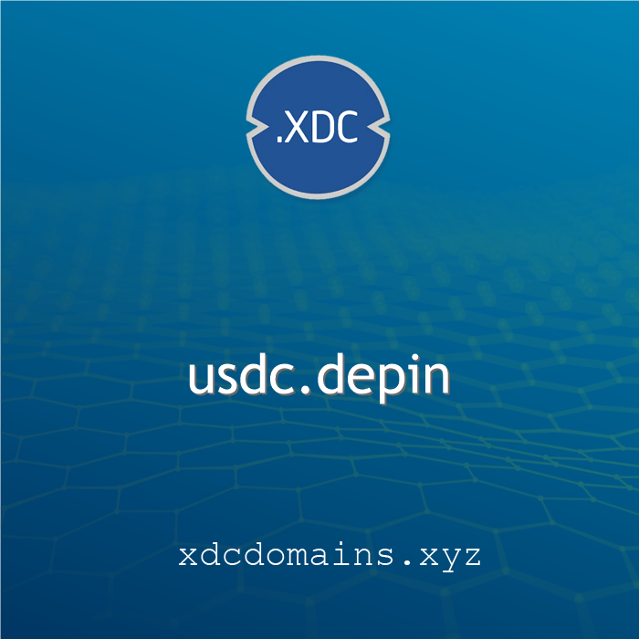 New XDC Web3 Domains:

usdc.depin
pyusd.rwa
pyusd.xdc
pyusd.depin
usdt.rwa
sugar.depin

<a href="/xdcdomains/">XDCDomains.xdc</a> #xdc #xdcnetwork #xdcdomains #web3domains xdcdomains.xyz