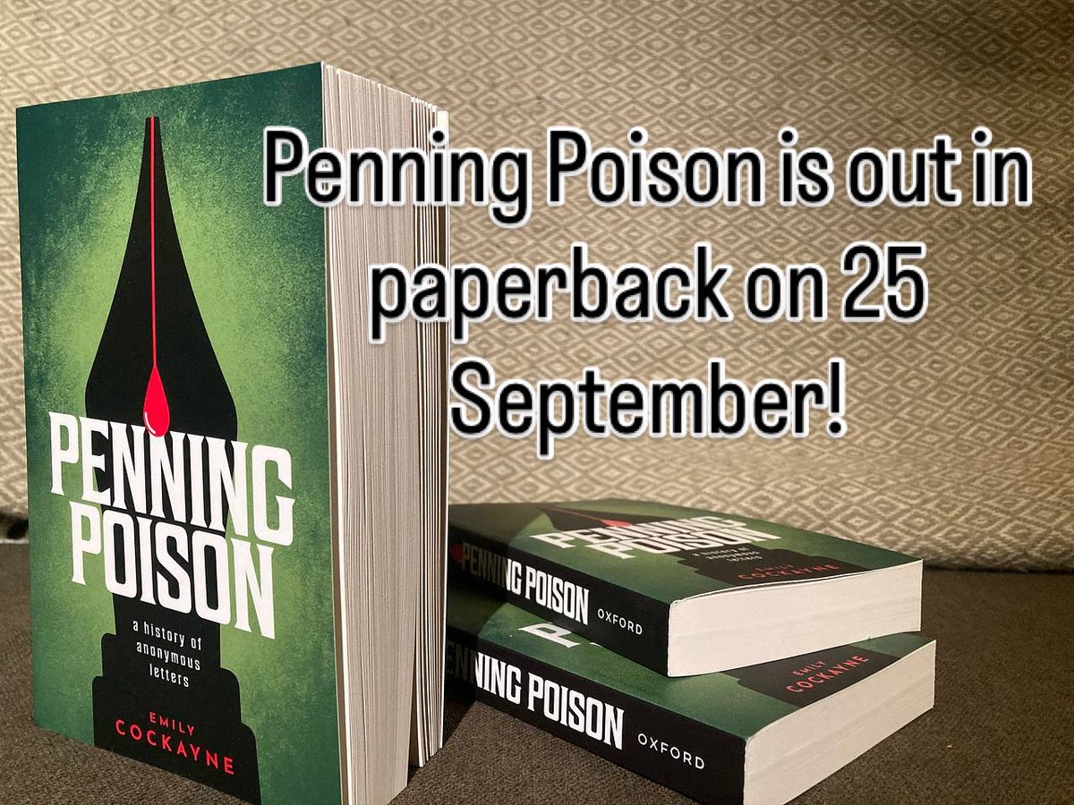 Emily Cockayne tweet media