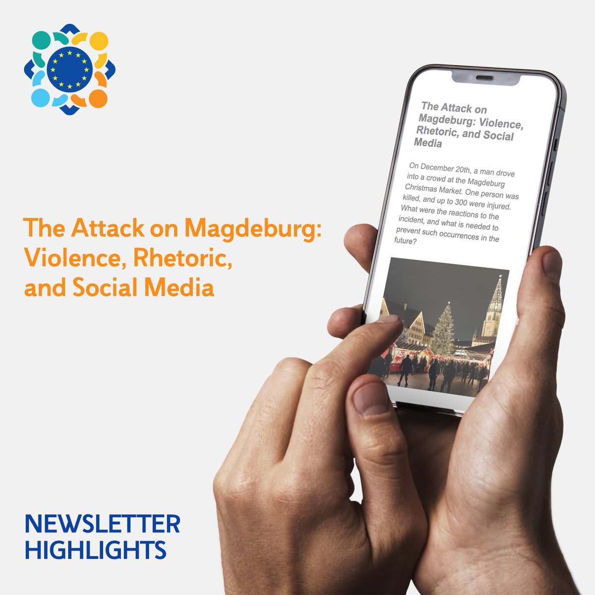 🌍 Newsletter Highlights 🌍

What lessons from the Magdeburg attack remind us of the link between online hate and offline violence?

👉 Read more: ec.europa.eu/newsroom/home/…

📩 Subscribe to our newsletter: lnkd.in/d4taeAzA

#EUKnowledgeHub #SecurityEU #KHNewsletter