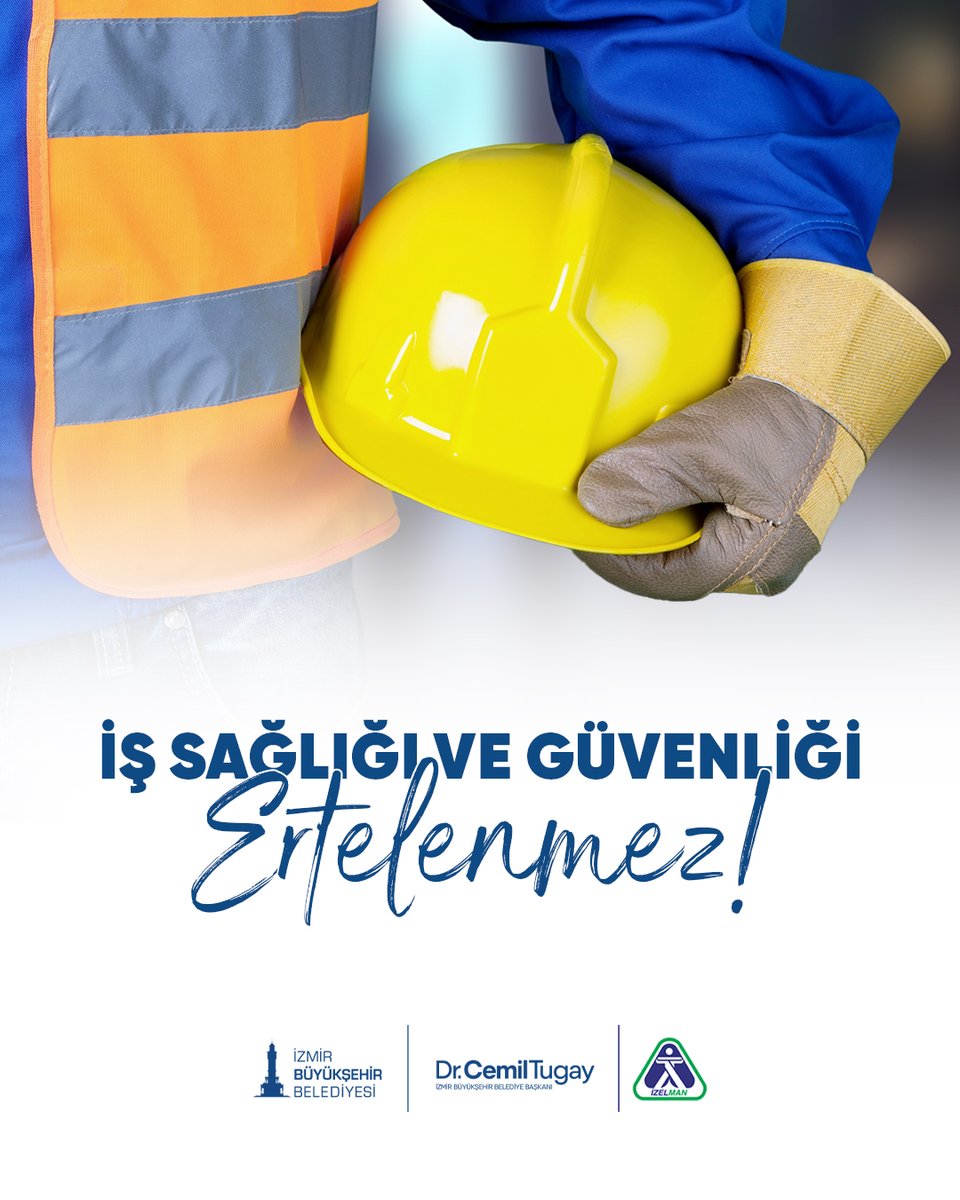 İş sağlığı ve güvenliği ertelenmez!

İş yerlerindeki çalışma arkadaşlarımızın sağlığı ve güvenliği her zaman ilk önceliğimiz. İş sağlığı ve güvenliği kurallarına uyalım, hem kendimizi hem de sevdiklerimizi koruyalım.