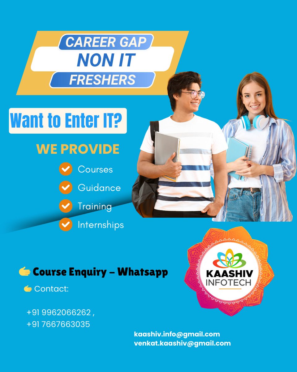 kaashivinfotech's tweet image. ACCUKNOX is Hiring Freshers
#cloudcomputingjobs #accuknoxcareers #jobalert #freshersjobs #kaashivinfotech #itjobs #itjobsearch
Apply Link : kaashivinfotech.com/blog/it-jobs/