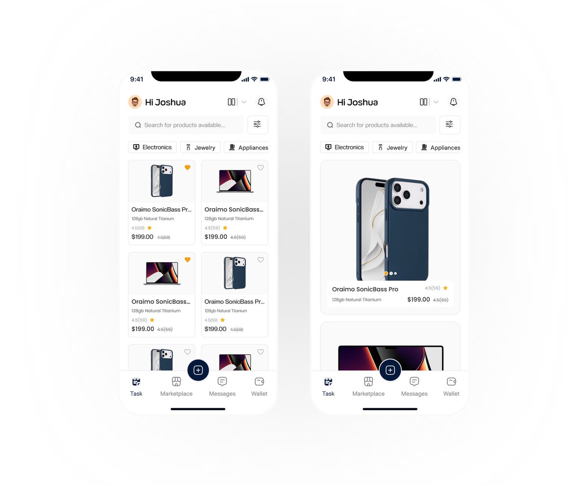 Ajose_joshua_'s tweet image. E-commerce Mobile App Home Screen

#uiuxdesign #ecommerceapp #mobileapp