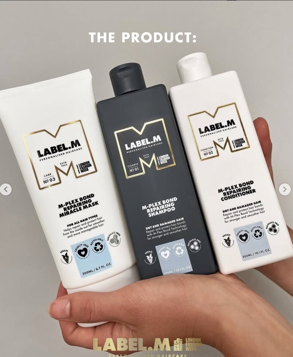 ToniandGuyJsy's tweet image. The Product → The Result. Powered by @lablemworld 💪🏽

From formula to finish, LABEL.M delivers salon-quality care that transforms your hair. Professional results, every time.

#TONIANDGUY #LABELM #ProHaircare #ProductvResult#toniandguyjersey