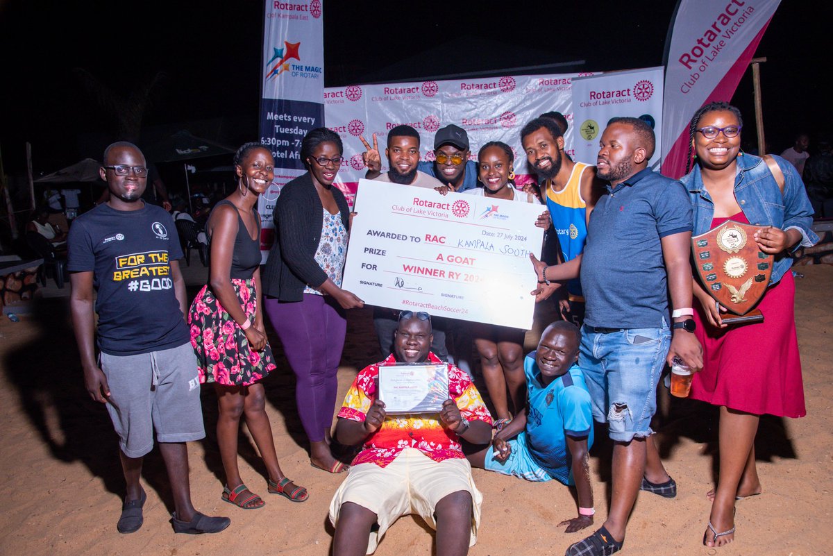 Rotaract Club of Lake Victoria tweet media