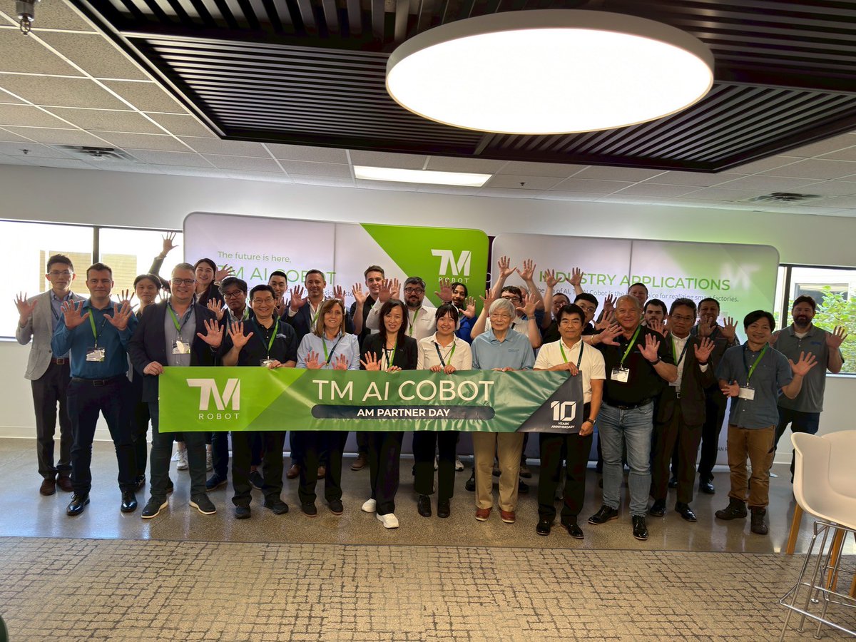 techmanrobot's tweet image. The 1st AM Partner Day in USA🎊🎉

We deeply appreciate the effort you dedicated to being with us and are excited about the opportunities ahead and look forward to creating even greater value together!

Thank you again for your continued trust🤗