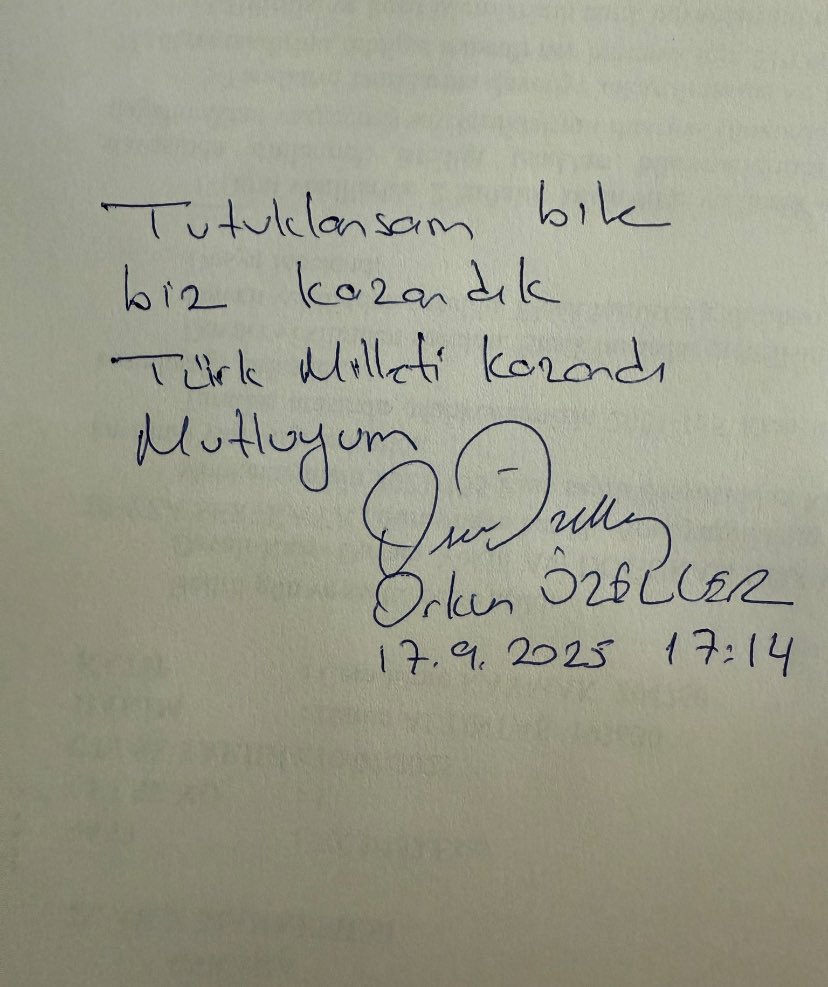 ÇePNi (@mit_cepni) on Twitter photo 3-5 çapulçu ve Baş çapulcu Bebek katiliyle kol kola girenler.
Bu Vatan'ın şerefli subayını zindanla korkutmaya çalıyor.
Türk Millet'inde Orkun, Osman, Mustafa bitmezde, siz azalarak biteceksiniz bunun farkına varın...
#OrkunÖzellerYalnızDeğildir
#perşembe Orkun özeller 3-5 çapulçu ve Baş çapulcu Bebek katiliyle kol kola girenler.
Bu Vatan'ın şerefli subayını zindanla korkutmaya çalıyor.
Türk Millet'inde Orkun, Osman, Mustafa bitmezde, siz azalarak biteceksiniz bunun farkına varın...
#OrkunÖzellerYalnızDeğildir
#perşembe Orkun özeller