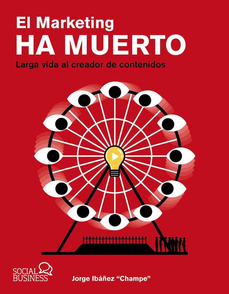 "El marketing ha muerto. Larga vida al creador de contenidos." Una guía imprescindible para creadores, emprendedores y marcas. En <a href="/Anaya_Multimed/">Anaya Multimedia</a> nos entusiasma compartir el lanzamiento de este libro recomendado de <a href="/champepro/">Champe</a>
Disponible desde hoy en librerías.
