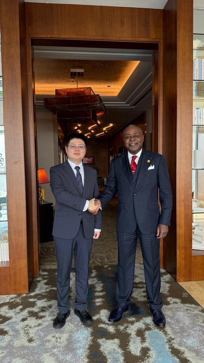 La vision du président de la République SEM <a href="/SassouNGuesso_/">Denis Sassou-N'Guesso - Officiel</a> de faire du numérique le cinquième pilier de son Plan National de Développement 2022-2026 ne cesse de susciter des partenaires et investisseurs, ce 18 septembre 2025, à Xiamen, Province de FUJIAN, de la République