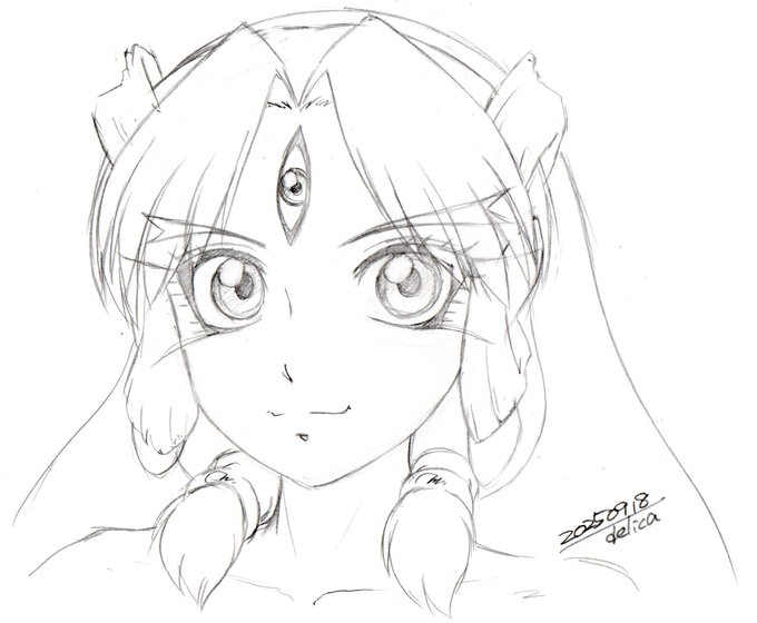 アナログニテン様
ややヤングアダルト寄り
机と椅子がアナログ描きに合ってないもんで腰と肩に来るね|д゜) 