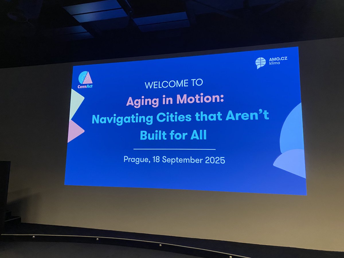PlaceAge's tweet image. Looking forward to presenting at the Aging in Motion event at CAMP in Prague today. Talking all things ageing and climate change interventions at this fantastic space. #ClimateActionNow #ageing #agefriendly