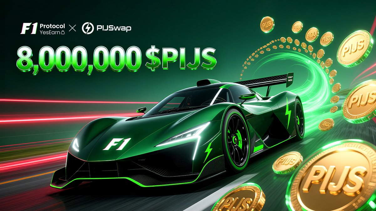F1_Protocol's tweet image. Congratulations to F1 Protocol pool for surpassing 8,000,000+ PIJS 🎉
But this is just the beginning — more communities from around the world are joining, and our journey has only just begun 🚀
#PIJS #PIJSChain #PIJSwap #PiNetwork