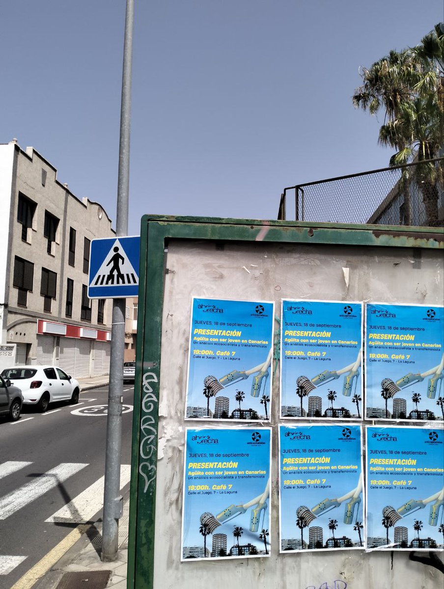 Charla coloquio

 📷 Agüita con ser joven en Canarias 📷 

Nos vemos este jueves 18 de septiembre a las 7 en el Café 7 📷 para poner sobre la mesa sus amenazas y nuestras soluciones📷

¡¡Nos queremos jóvenes y combativas

instagram.com/reel/DOgJAwpDI….