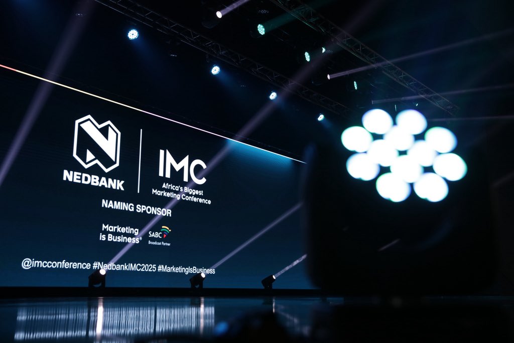 The #NedbankIMC2025 is live. Marketing minds are coming together for big ideas and bold insights. Know where it’s happening? Comment with your answer and stand a chance to win a R3 000 Avo voucher. T&amp;Cs apply.
#MarketingIsBusiness