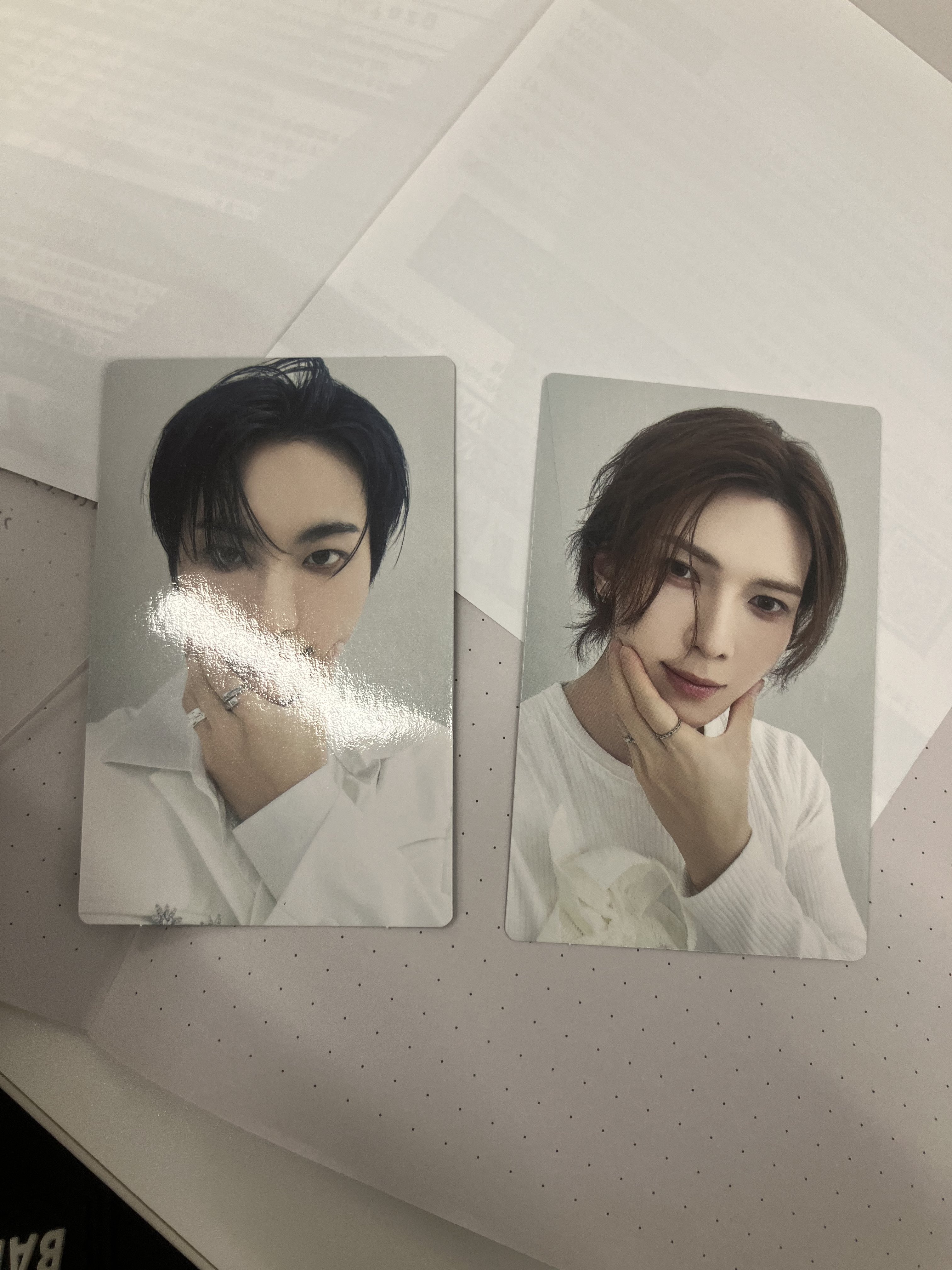 チョウンミュージック ソンファ ユノ ユニットトレカ ATEEZ ユノ ソンファ チョウンミュージック ユニットトレカ