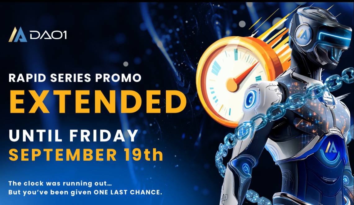 ⚡ LIFELINE GRANTED ⚡

The clock was running out… ⏳
But you’ve been given ONE LAST SHOT!

🔥 Rapid Series Promo EXTENDED until Friday, Sept 19th!
This is your FINAL chance to lock in your Chain TradeBot + BONUS before the door SLAMS shut. 🚪💥

No excuses. No delays. No second