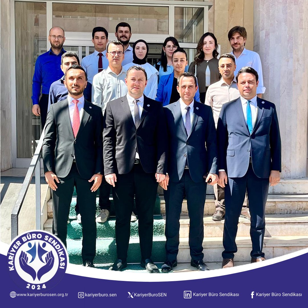 Kariyer Büro Sendikası
Karaman Ziyareti

Kariyer Büro Sendikası Genel Merkez Yönetim Kurulu ile İç Anadolu Şube Yönetimi tarafından Karaman Defterdarlığı’na nezaket ziyareti gerçekleştirilmiştir.

Ziyaret kapsamında Defterdar Vekili, Personel ve Diğer Hizmetler Grup Müdürü Sayın