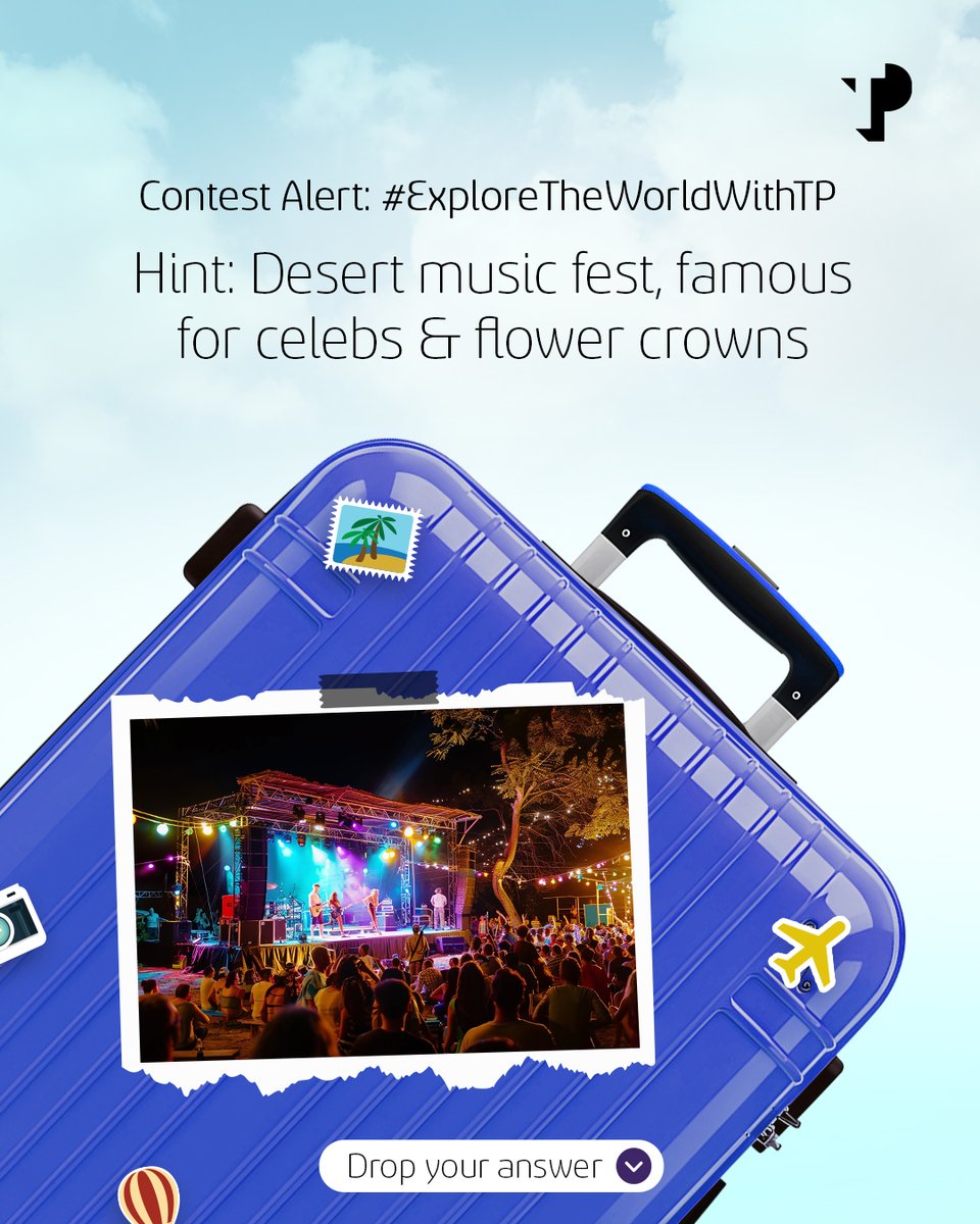 The next question is here! 
Drop your answer in the comments 👇
 
Remember to:
1️⃣ Like &amp; share this post
2️⃣Add #ExploreTheWorldWithTP and #TPIndia in your answer
3️⃣Tag @tpindiaofficial and 3 of your friends

Win vouchers worth ₹1000!
#TPIndia #ContestAlert #WorldTourismDay