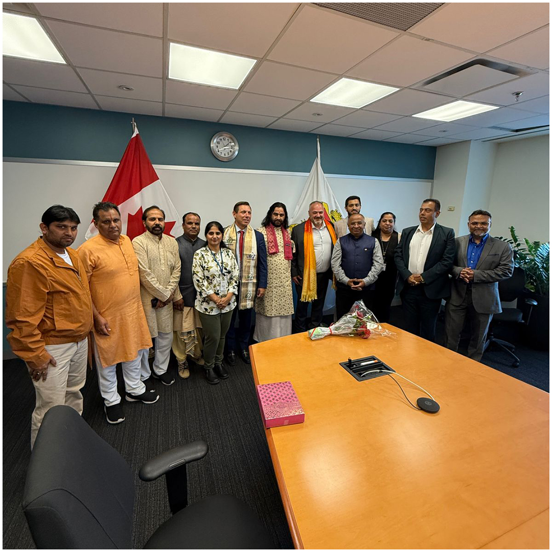 Devkinandan Thakur Ji ( सनातनी ) (@dn_thakur_ji) on Twitter photo आज City of Brampton पहुँचकर माननीय Mayor श्री <a href="/patrickbrownont/">Patrick Brown</a> जी से स्नेहपूर्ण भेंट की।
Patrick Brown जी द्वारा मिले स्नेह और सम्मान के लिए मैं हृदय से उनका आभार व्यक्त करता हूँ। मेयर कार्यालय के भ्रमण के दौरान वहां सभी अधिकारियों से स्नेहपूर्ण भेंट हुई तथा नगर सेवा और आज City of Brampton पहुँचकर माननीय Mayor श्री <a href="/patrickbrownont/">Patrick Brown</a> जी से स्नेहपूर्ण भेंट की।
Patrick Brown जी द्वारा मिले स्नेह और सम्मान के लिए मैं हृदय से उनका आभार व्यक्त करता हूँ। मेयर कार्यालय के भ्रमण के दौरान वहां सभी अधिकारियों से स्नेहपूर्ण भेंट हुई तथा नगर सेवा और