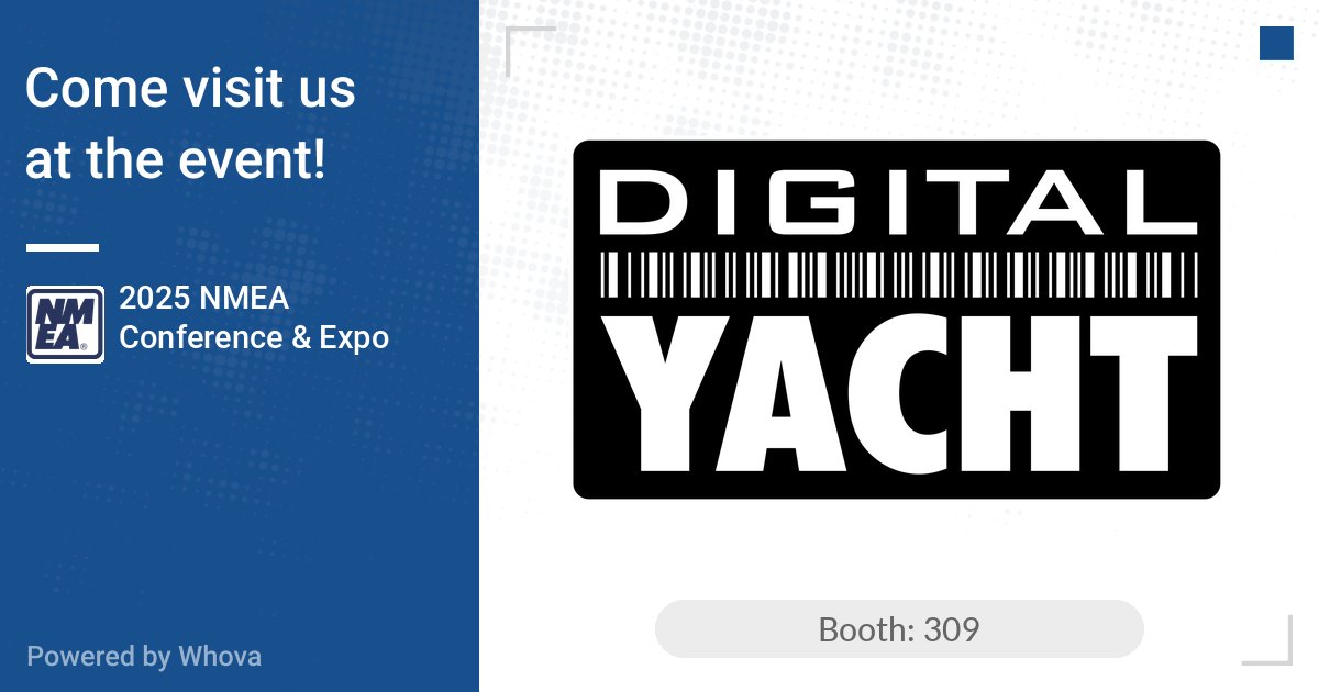 Come check us out at 2025 NMEA Conference &amp; Expo. #NMEA2025 - via #Whova event app
