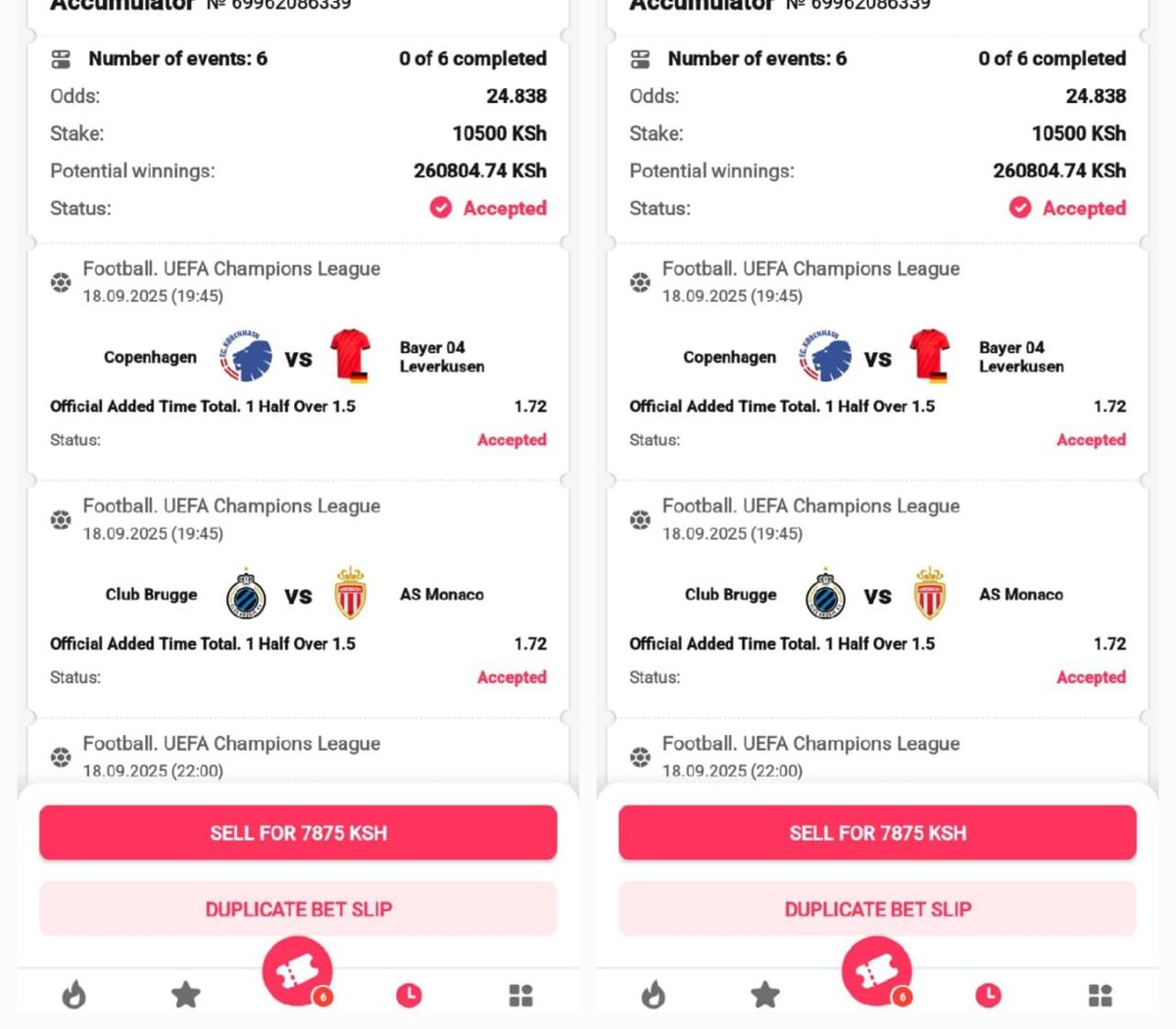 greyhat_Grey's tweet image. 💥LETS BOARD ON DB-BET 
⚡️24 winning Odds
♻️HIGH STAKERS 
🎯24 Odds 
        Register here‼️‼️‼️‼️
REG📲📲 db-bet.co/Grey_
#Promocode 👉 GREY 
#Boookingcode👉A8MMK
      
               #SUCCESS 🍀🍀