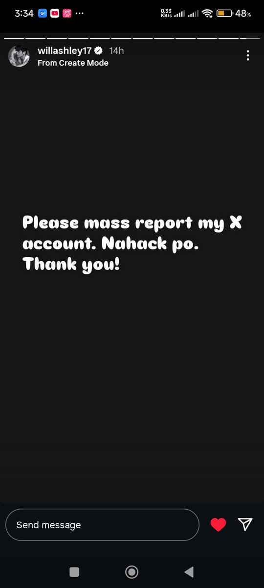 RiverWin_'s tweet image. Nahack X app ni Will Ashley! Omg! Napalitan agad un account name niya.. Hala! 

#WillAshley 
#Xapp
#HackAccountRecovery