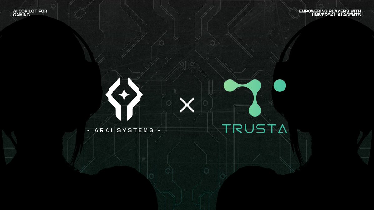 ARAI × <a href="/TrustaLabs/">Trusta AI</a> 🤝

With Trusta’s identity and credit network woven in, every action of ARAI co-pilot carries proof, reputation, and credibility, turning raw execution into trusted intelligence.

Together, we’re shaping the universal credit layer for all intelligences.