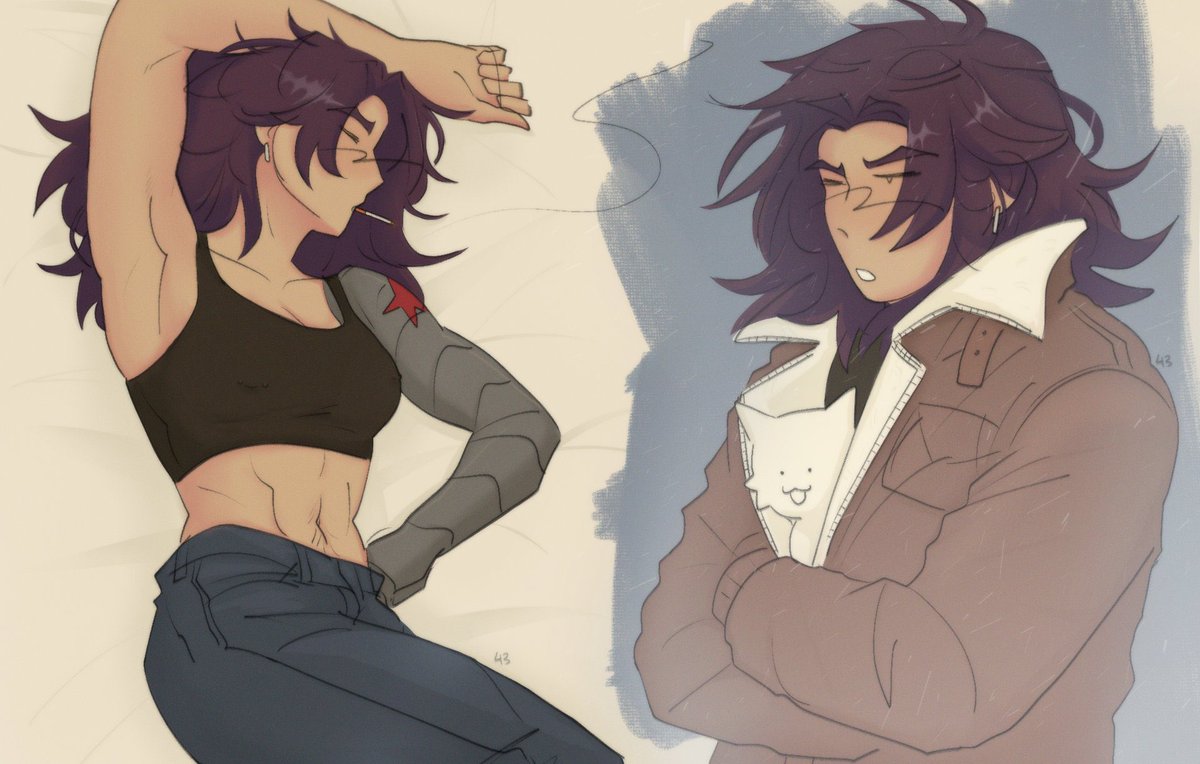 43alska's tweet photo. My fem!bucky loves girls exclusively btw https://t.co/IxGycPsUNE