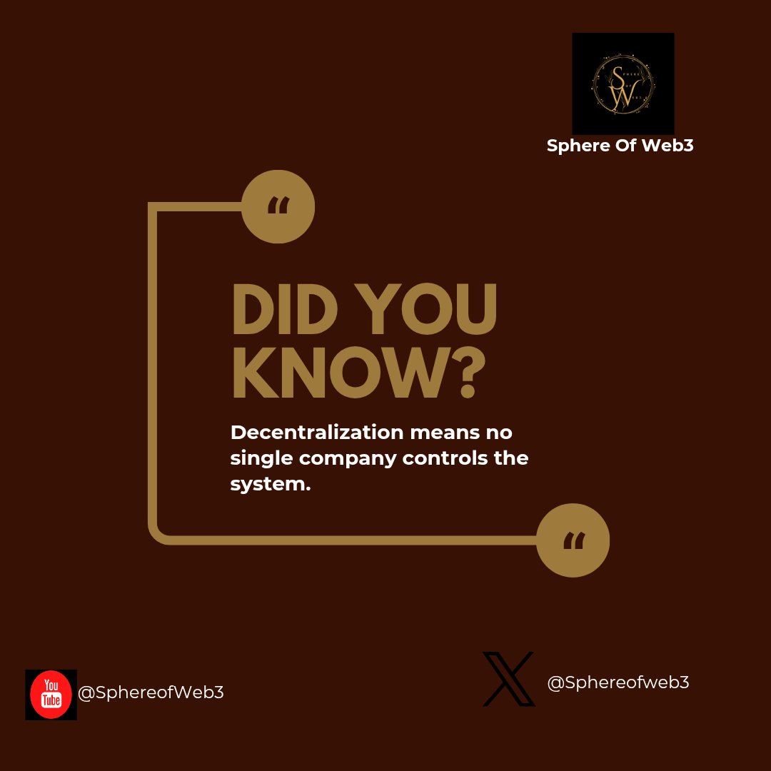 Sphereofweb3's tweet image. Did you know?

Gm, have a wonderful Thursday.