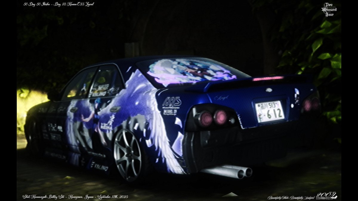 2004Collective's tweet photo. - 30 DAY 30 ITASHA
- DAY 18: KONAN NISSAN C35 LAUREL 
- PRODUCED BY 2004
---------------------------------
#twothousandfour
#carx
#narutoshippuuden 
#konan https://t.co/aZYopq66xD