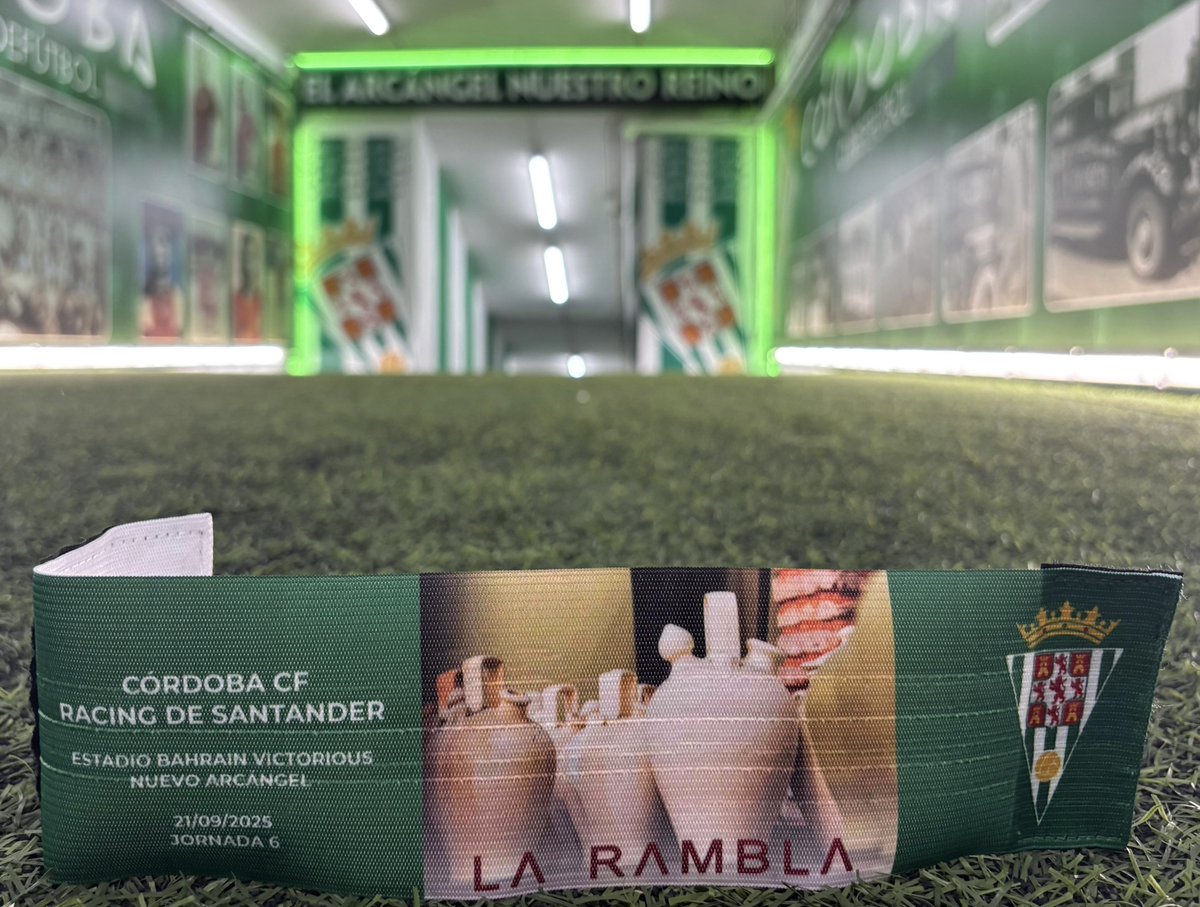 Córdoba CF (@cordobacf_ofi) on Twitter photo ©️ El domingo, en el #CórdobaRacing, <a href="/AytoLaRambla/">Ciudad de La Rambla 🏺</a> será protagonista del nuevo brazalete conmemorativo dedicado a un municipio cordobés <a href="/dipucordoba/">Diputación de Córdoba</a>
🔗 cordobacf.com/noticias/la-ra…
#CórdobaProvinciaInfinita | #CórdobaCF ©️ El domingo, en el #CórdobaRacing, <a href="/AytoLaRambla/">Ciudad de La Rambla 🏺</a> será protagonista del nuevo brazalete conmemorativo dedicado a un municipio cordobés <a href="/dipucordoba/">Diputación de Córdoba</a>
🔗 cordobacf.com/noticias/la-ra…
#CórdobaProvinciaInfinita | #CórdobaCF