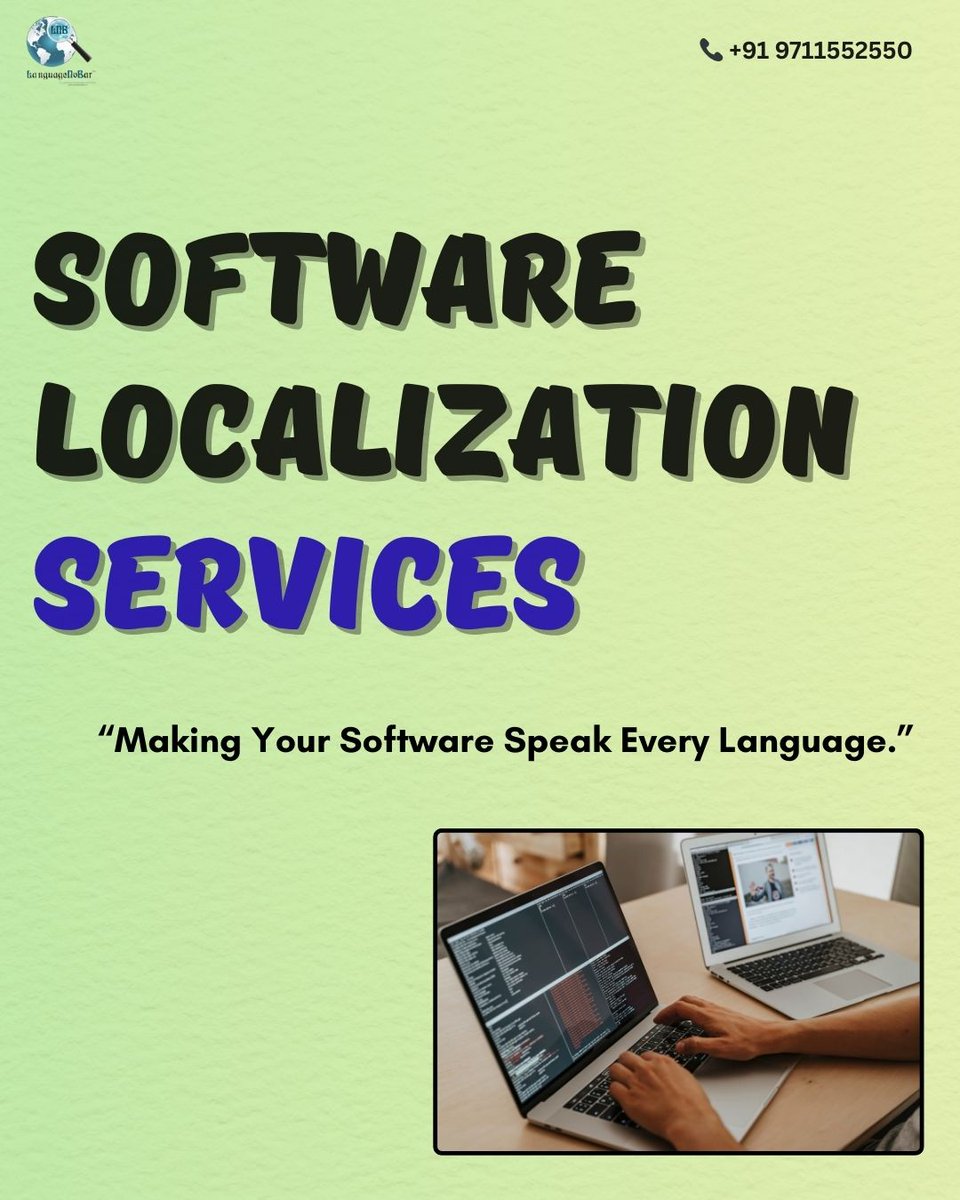 LanguageNoBar's tweet image. 📈 Expand your reach, enhance user experience, and grow globally.
Seamless software localization starts here. 💻✨
#SoftwareLocalization #GlobalExpansion #LanguageSolutions #LocalizationExperts #TechForGlobalMarkets #MultilingualExperience #DigitalTransformation