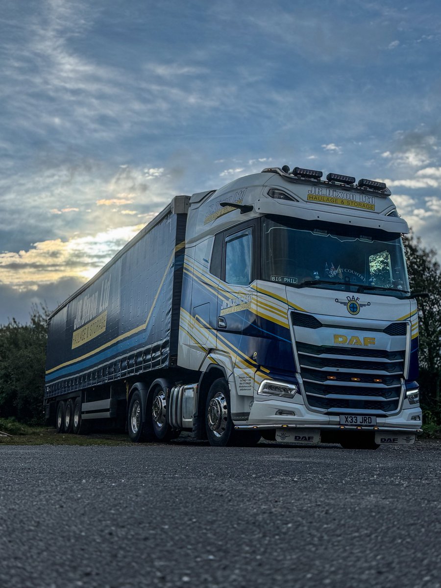 Well got my baby back for a week I’ll be out on the roads until Monday in the mighty <a href="/DAFTrucksUK/">DAF Trucks UK 🇬🇧</a> and <a href="/CargobullUK/">Schmitz Cargobull</a> first job this morning is unload in <a href="/SellafieldLtd/">Sellafield Ltd</a> then down to Thorne to load for Inverness so looking forward to being out. #jrdixon #JRDstyle