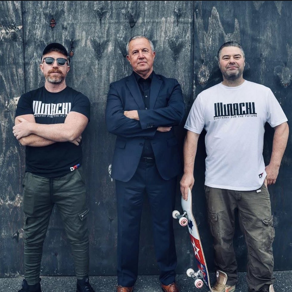 🔵🐒 NEW EPISODE OUT TONIGHT 
Featuring Liam Crocker from <a href="/WINACHI_BAND/">WINACHI</a> 
and Mark Dixon from <a href="/liberalissports/">Liberalis Sports</a> 
It’s a cracker!

📸 Louise Newiss
#PodcastCommunity #podcast #music #skateboarding