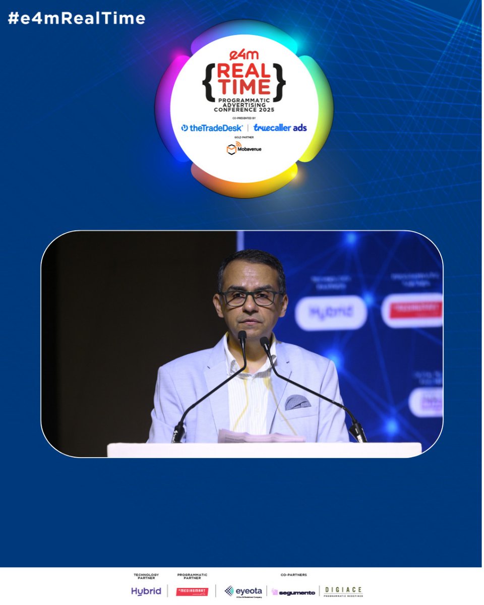 e4mtweets's tweet image. The stage is set, and the conversations have begun! 🎤
The #e4mRealTime Programmatic Advertising Conference opens with a powerful address by @nawalahuja, Co-Founder of exchange4media.
Stay tuned to our social media for all the major highlights of the day!

#e4mLive…