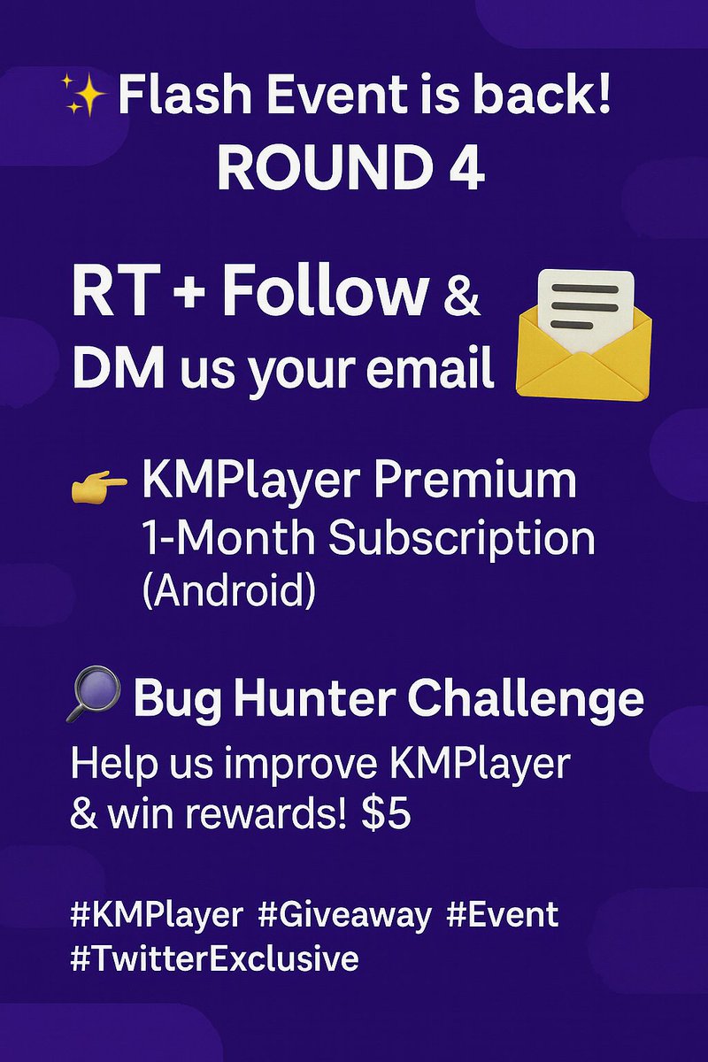 KMPlayer tweet media