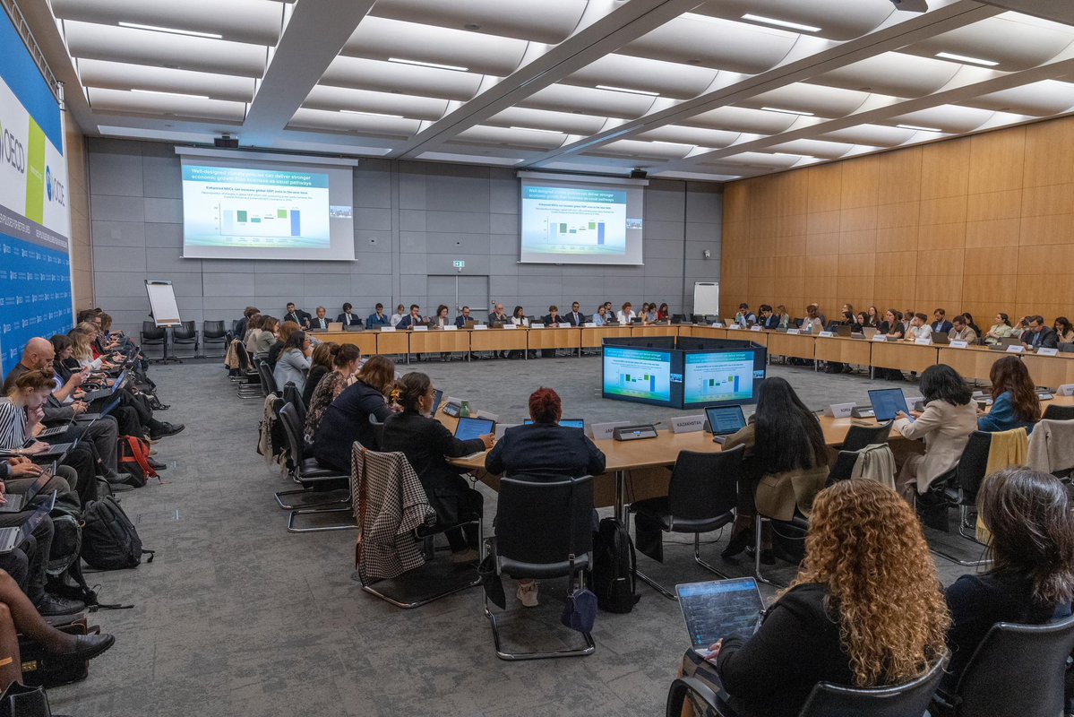 COP29 Azerbaijan (@cop29_az) on Twitter photo The COP29 Presidency participated in the Climate Change Expert Group (#CCXG) Global Forum on the #Environment and #ClimateChange, convened by the #OECD and #IEA in Paris.
Elmaddin Mehdiyev, Director of <a href="/AIDAzerbaijan/">AIDA - Azerbaijan International Development Agency</a> and senior representative of the COP29 Presidency, delivered The COP29 Presidency participated in the Climate Change Expert Group (#CCXG) Global Forum on the #Environment and #ClimateChange, convened by the #OECD and #IEA in Paris.
Elmaddin Mehdiyev, Director of <a href="/AIDAzerbaijan/">AIDA - Azerbaijan International Development Agency</a> and senior representative of the COP29 Presidency, delivered