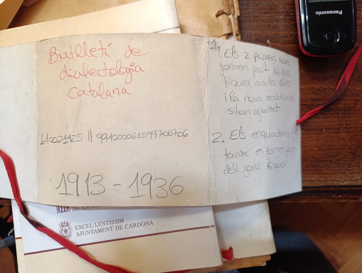 És important documentar els canvis realitzats al fons bibliogràfic, SOBRETOT, si són canvis importants de barreja de fons personals... (físicament + al catàleg local)
(Per motius externs i no per caprici)

#Col·leccions #fonsbibliografic #biblioteca #canvis