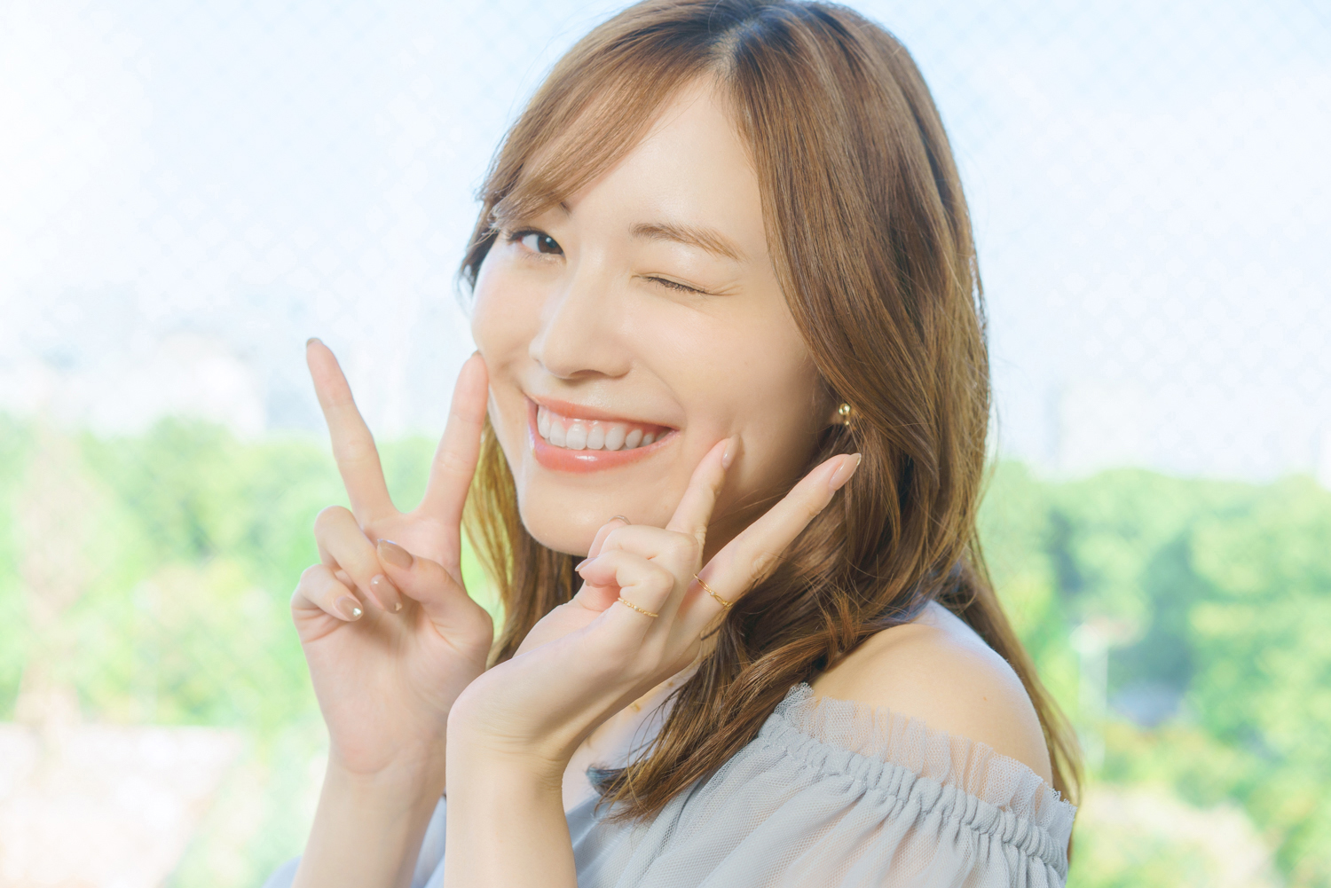 松井珠理奈さんのサイン入り写真セット 松井珠理奈さん×愛知県西尾市ふるさと納税】鰻♥抹茶大好きPR