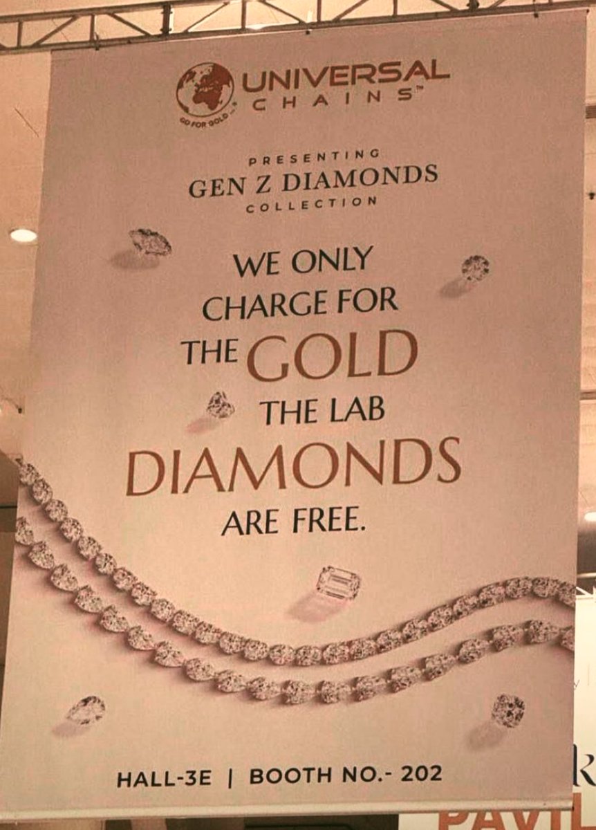 MeghaSharma2712's tweet photo. “Diamonds are forever”—or so we thought. Until Gen Z made them free with gold.
What holds true value—the glitter, or what truly sustains?
In business and life, legacy isn’t about flash. It’s about lasting foundation and purpose.
What are you building that will outlast the trends? https://t.co/10MgWJssaP
