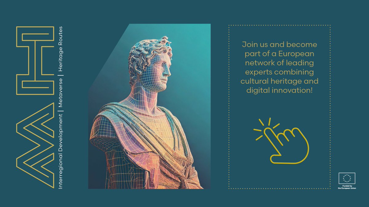 🌍 Showcase your organisation’s skills &amp; heritage on the EU MetaHeritage Map!

Join a free European network for sustainable heritage, digital innovation &amp; cross-border collaboration.

👉 Survey: metaheritage.eu/eu-survey/ 
👉 Register: metaheritage.eu/register/
#MetaHeritage