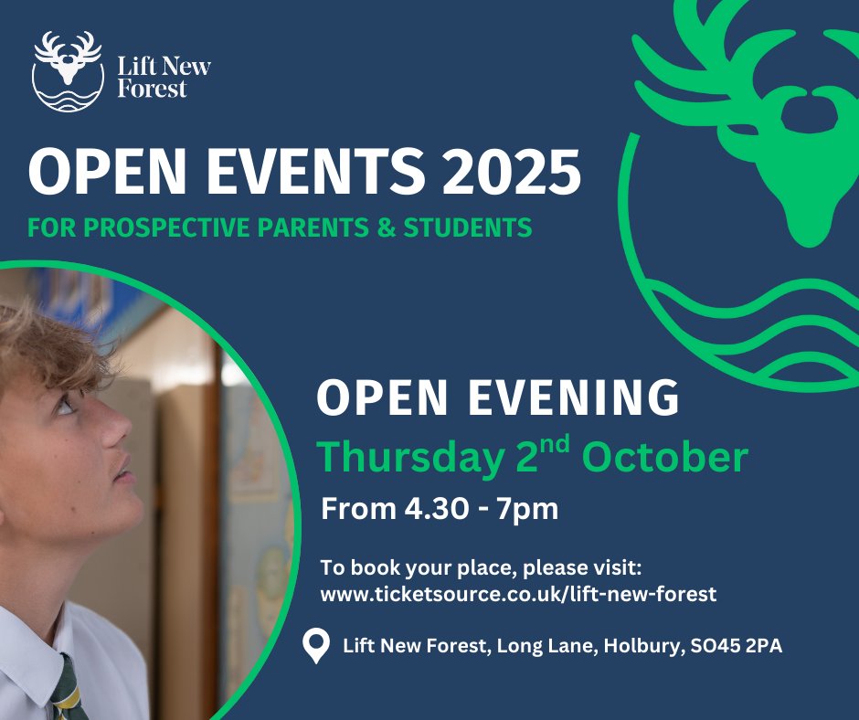 We're on track to secure 90%+ of students achieving grade 4+ in English &amp; Maths by 2028.

📅 Learn more at our Open Evening - Thursday 2nd October 2025 | ⏰ 4:30–7:00pm

🎟️ Reserve your place—book online: ticketsource.co.uk/lift-new-forest
#LiftNewForest #LiftSchools #OpenEvening2025