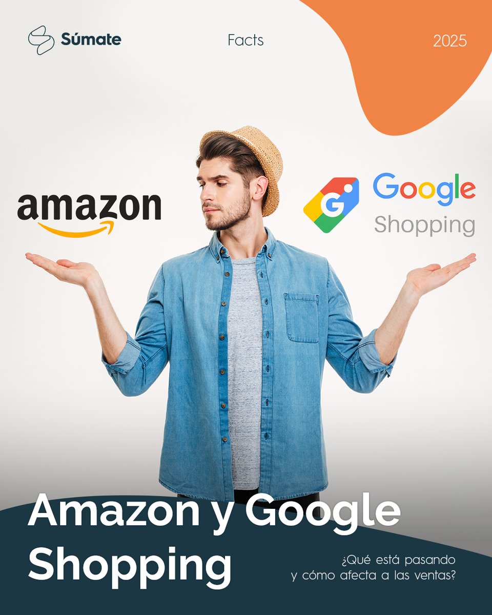 Amazon salió de Google Shopping este verano… volvió un mes después. 😮 ¿Qué pasó con los CPC, clics y conversiones entre tanto vaivén?

Lee nuestro análisis completo 👉 hubs.li/Q03JPynX0
#Amazon #GoogleShopping #Ecommerce #VentasOnline