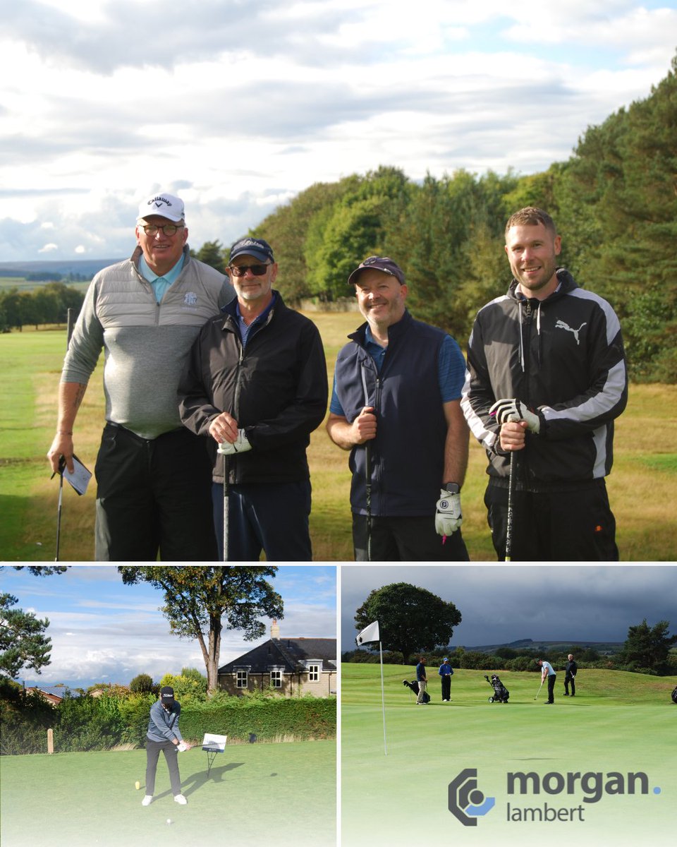 MorganLambert8's tweet photo. We’re pleased to share that our Annual Charity Golf Day raised £8,500 for the Yorkshire Children’s Charity! 

A huge thank you to our colleagues, clients &amp; sponsors who made the day a success despite the weather.

#MorganLambert #CharityGolfDay https://t.co/CSVra6cIOL