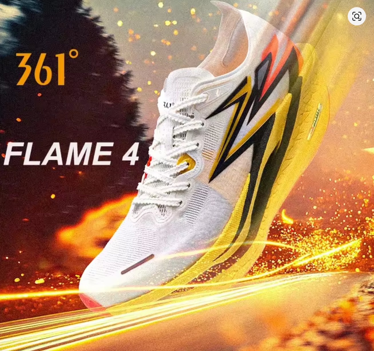361° FLAME4 マラソンシューズ Flame 4 MIX 