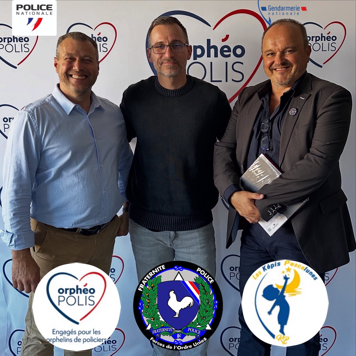 Une belle rencontre et plein de beaux projets ! <a href="/FraternitePolic/">Fraternité Police</a> <a href="/Orpheo_polis/">Orphéopolis</a> @leskepisPescalunes (<a href="/Gendarmerie/">Gendarmerie nationale</a>)
